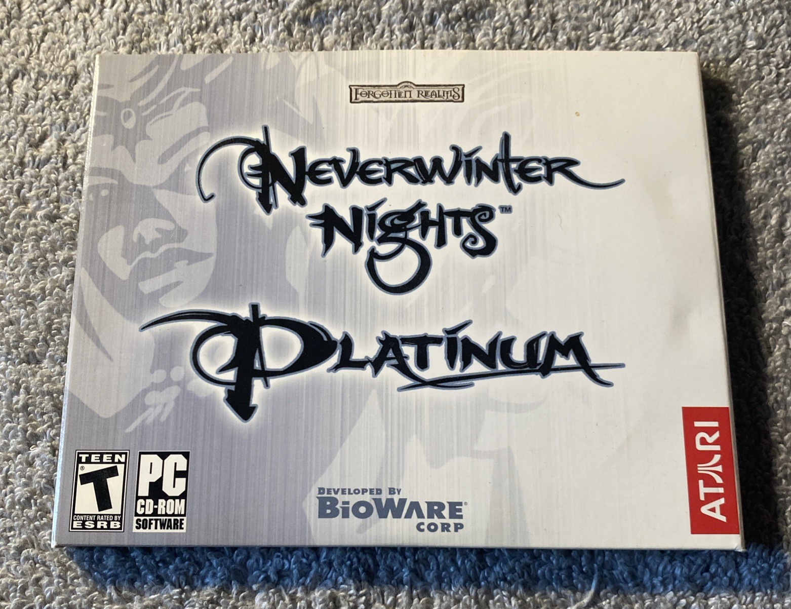 Neverwinter Nights Platinum 2004 PC DVD-ROM Video Game ATARI No Box D41