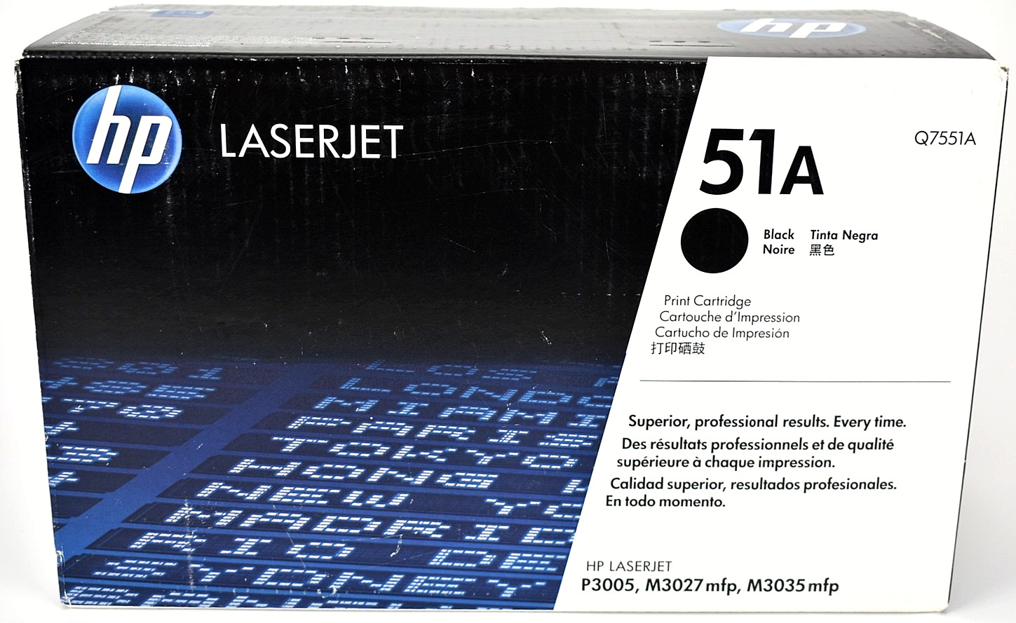 GENUINE SEALED HP 51A Black LaserJet Printer Toner - Q7551A