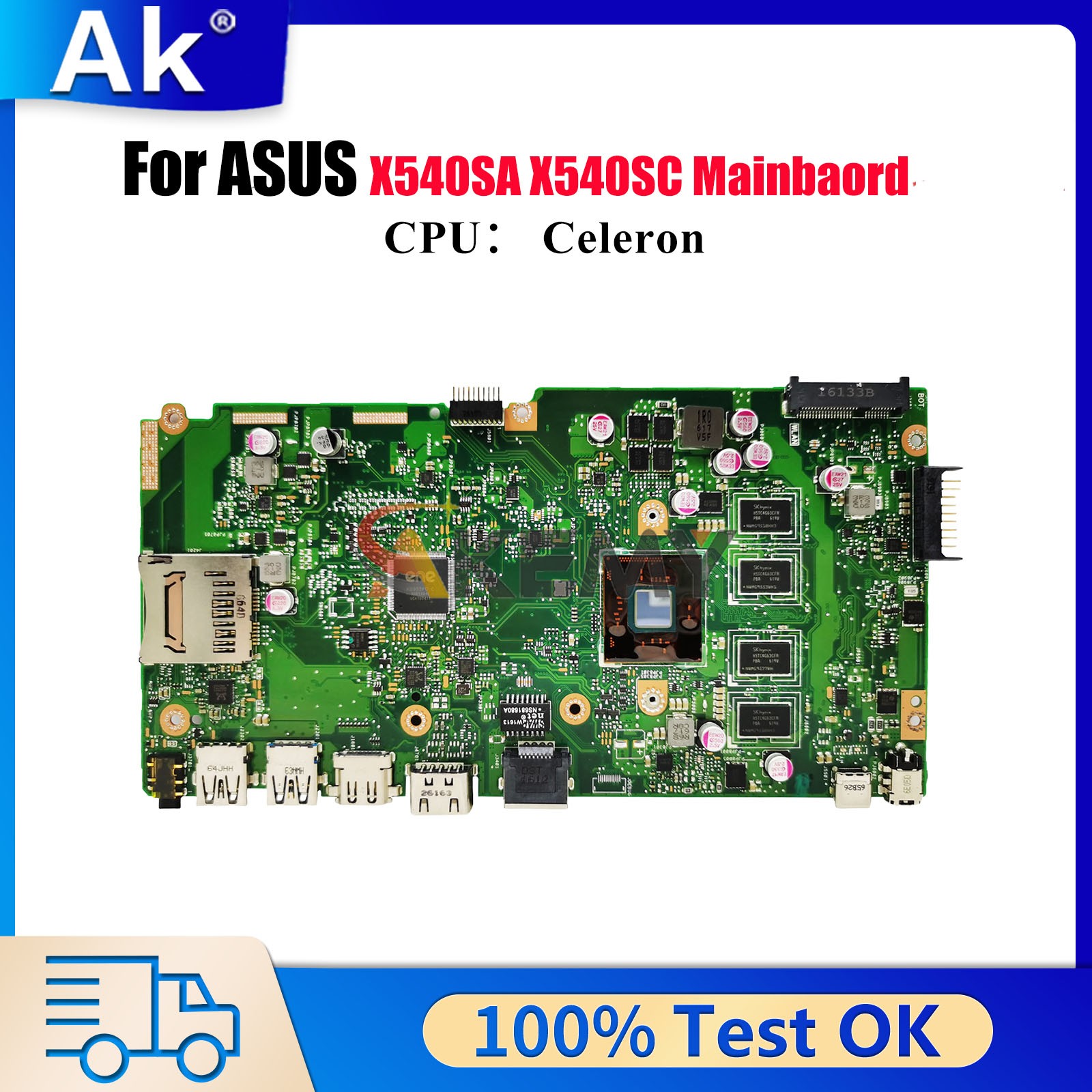 X540SA Laptop Motherboard For ASUS R540S X540SC A540S F540S D540S Mainboard