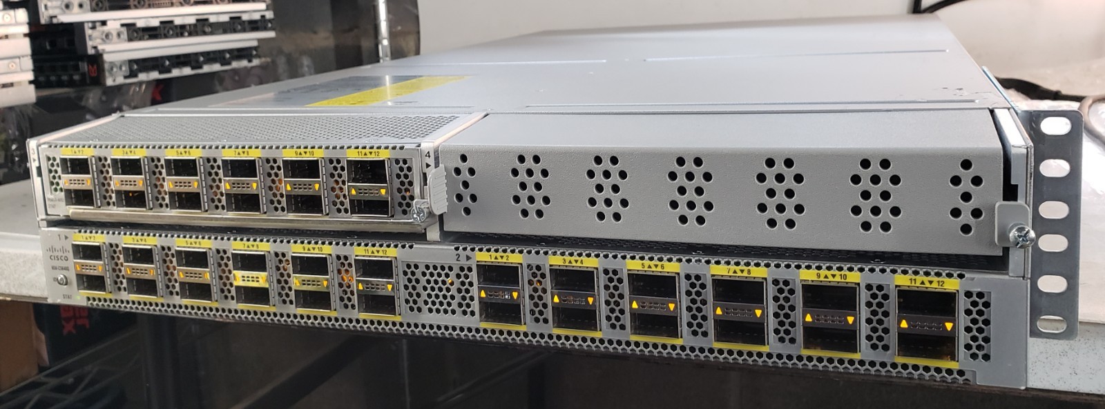 Cisco N5K-C5648Q Layer3 High Performance Switch w/ 4xPSU+Ears+Cords+N5600-M12Q
