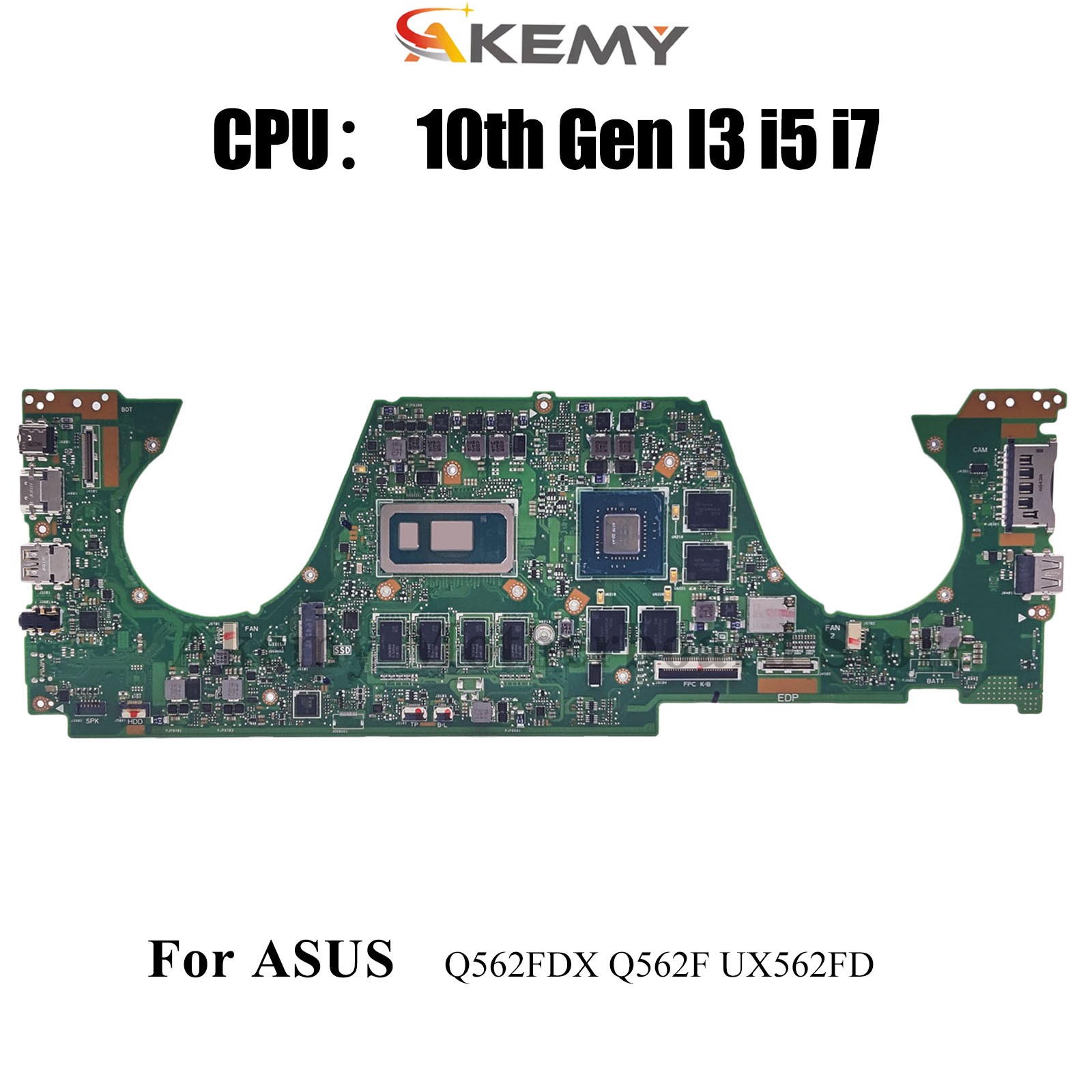 UX562FD Motherboard For ASUS UX562FD Q562FDX Mainboard W/CPU 100% tests OK