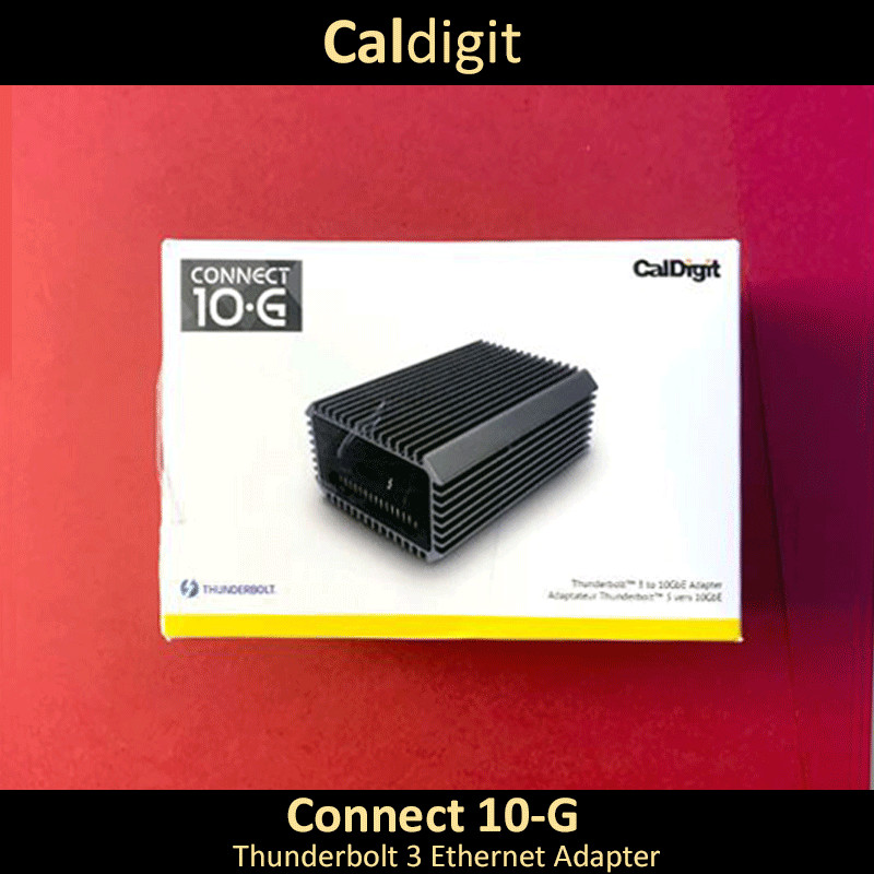 CalDigit Connect 10G - Thunderbolt 3 to 10Gb Ethernet Adapter *NEW*