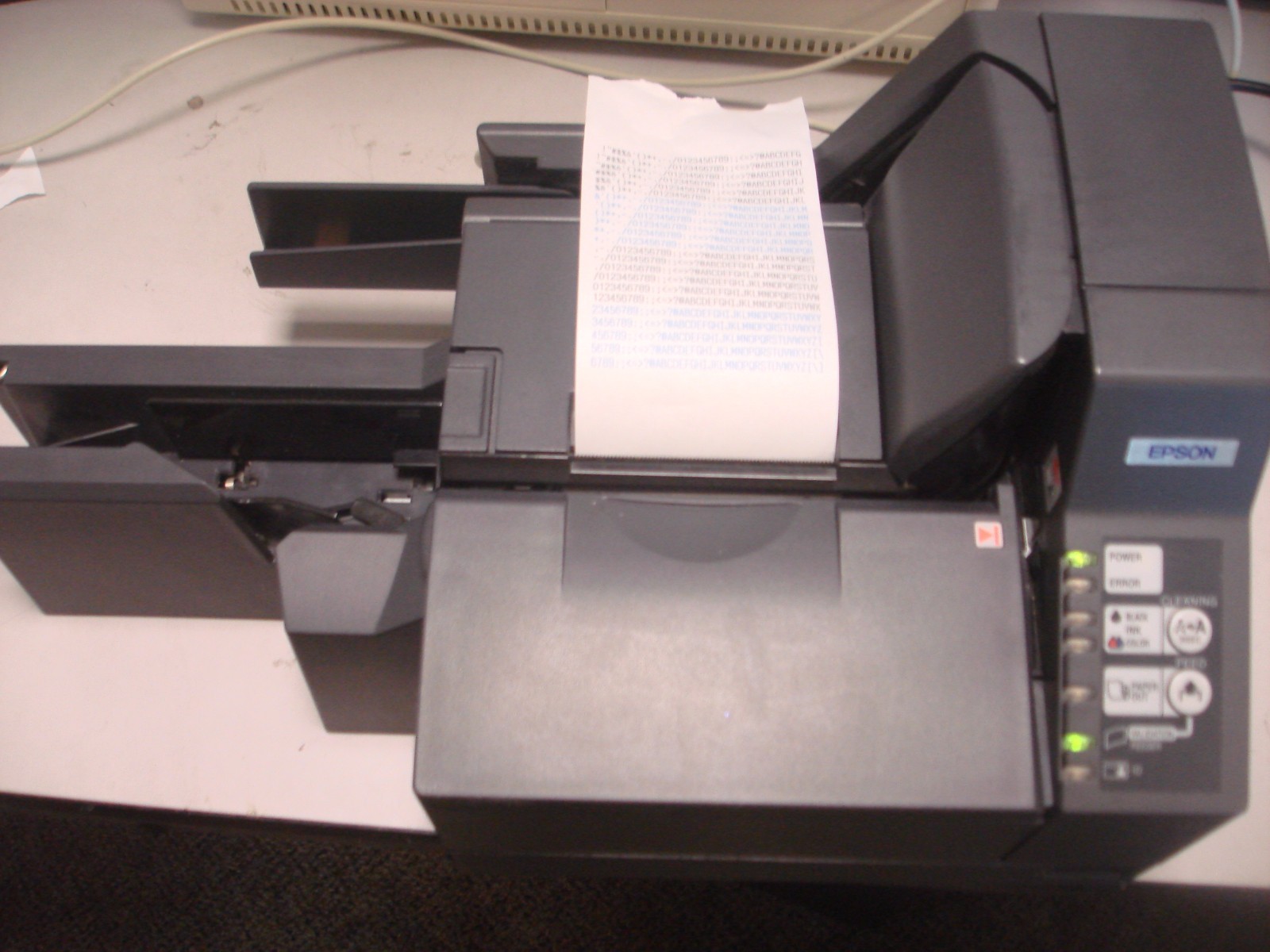 Epson TMJ9100 / TMJ9000 printer check scanner M198A