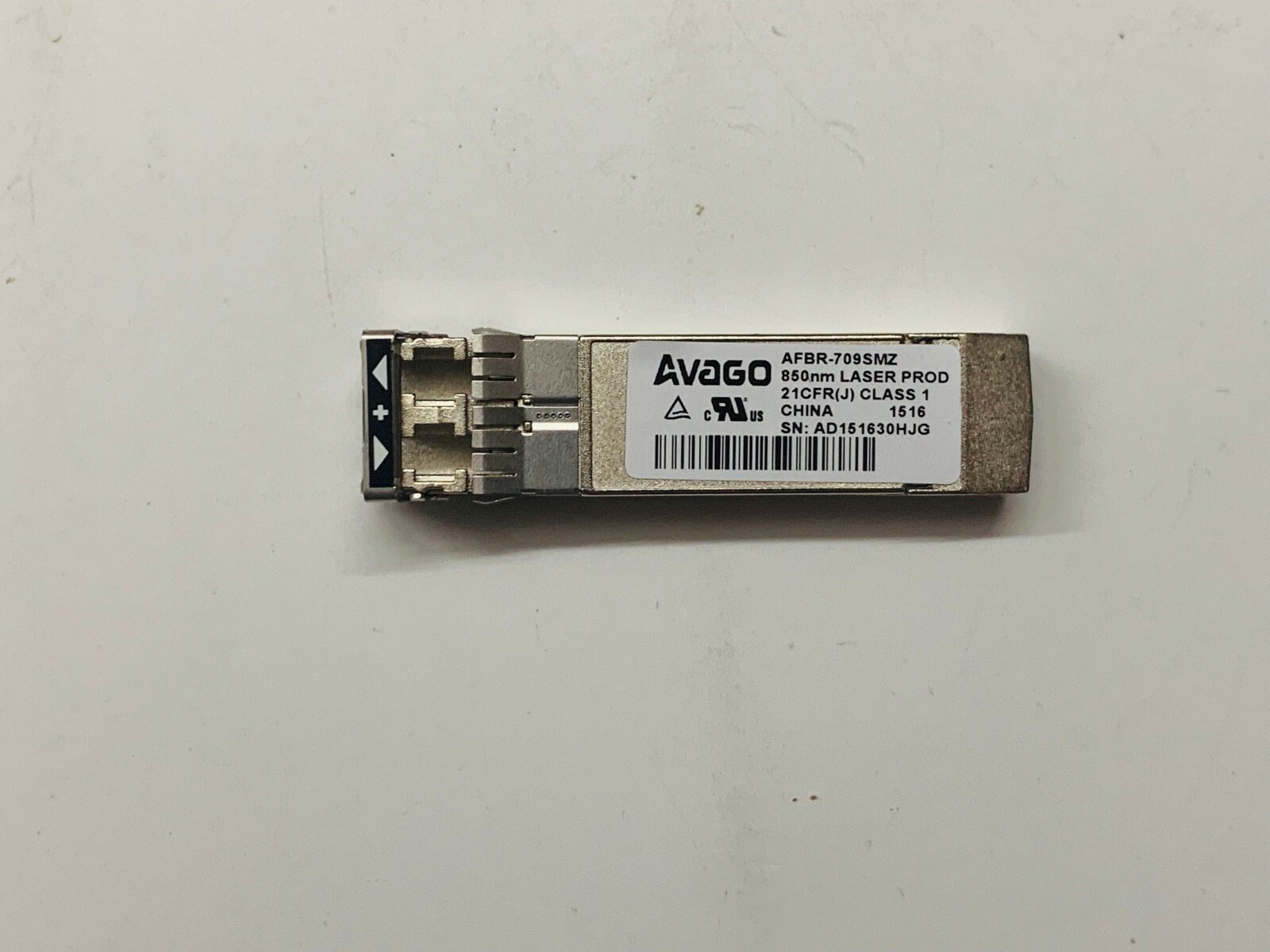 Emulex 10G AVAGO AFBR-709SMZ-ELX 10GB SFP+ SR Multimode optic Tranceiver 10Gbe
