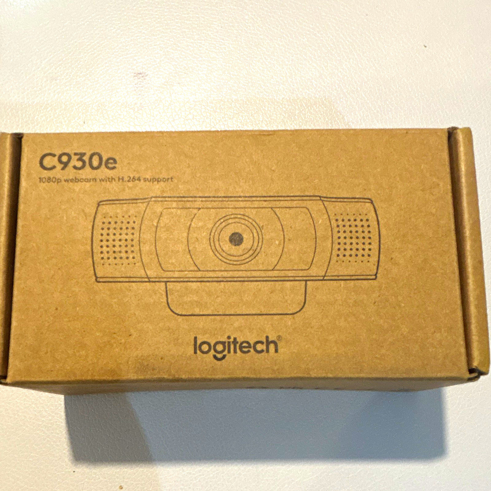Logitech C930e 1080p HD USB Webcam H.264 30fps 1920x1080 Brown