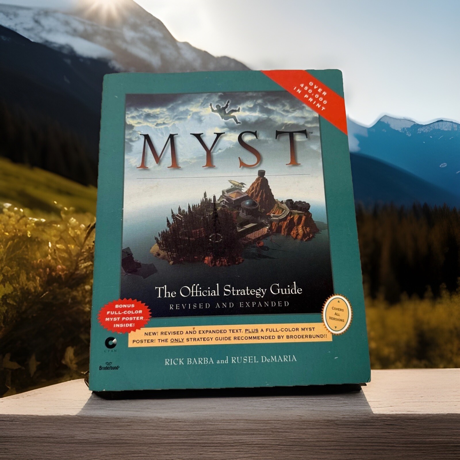 MYST The Official Strategy Guide Revised And Expanded Edition w Poster / Journal