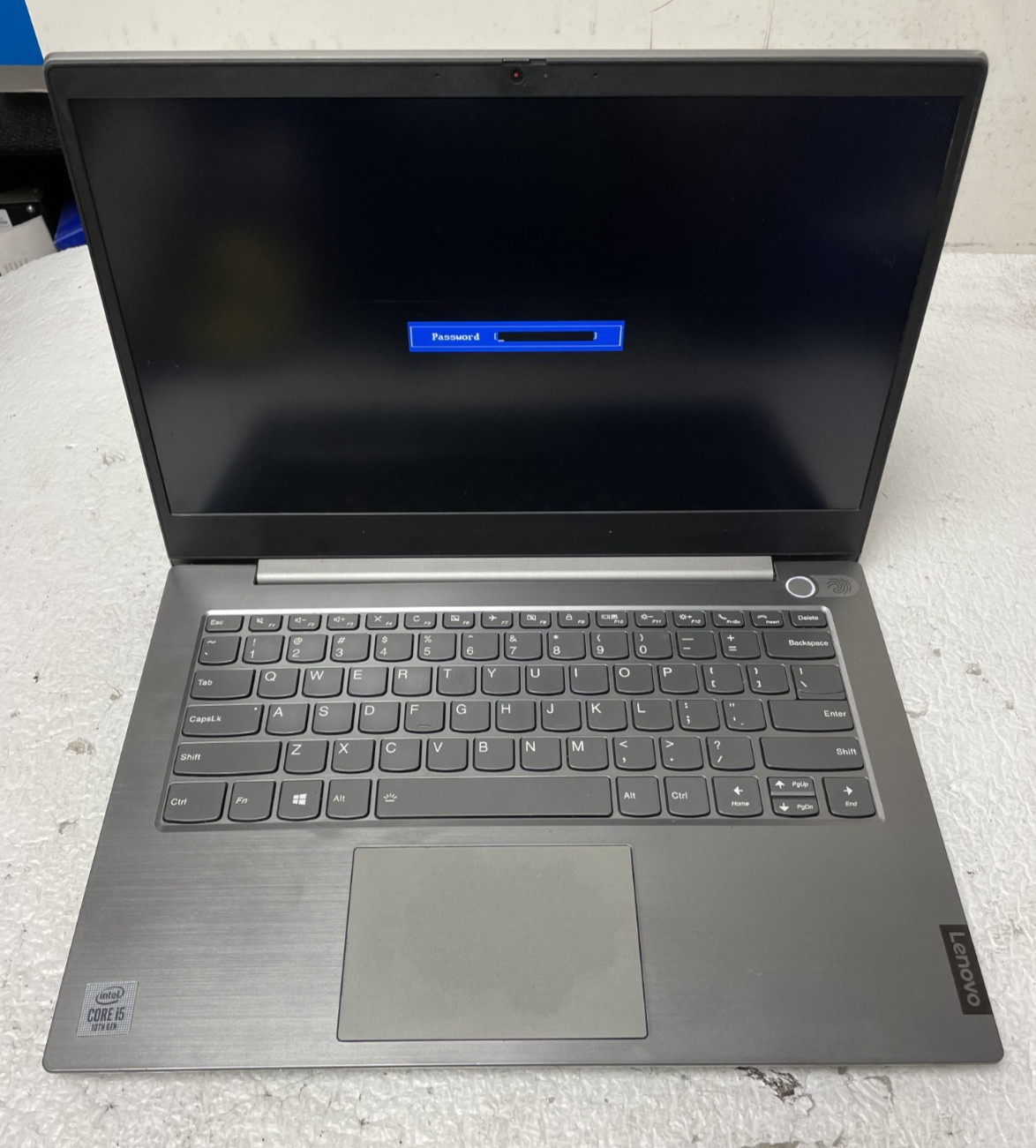 Lenovo ThinkBook 14 IIL Intel Core i5-10th 8GB RAM NO SSD Bio Lock FOR PARTS