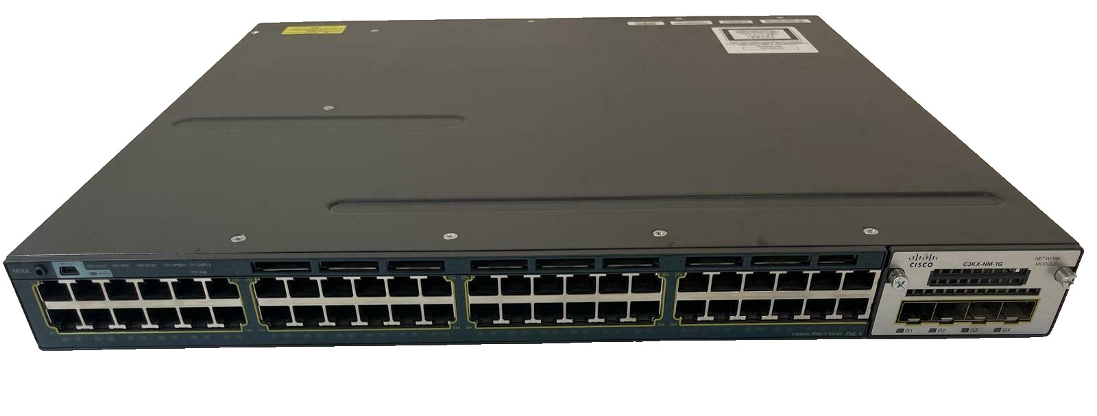 CISCO Catalyst 3560-X Series 48-Port Ethernet Switch WS-C3560X-48P-L V06 -Good