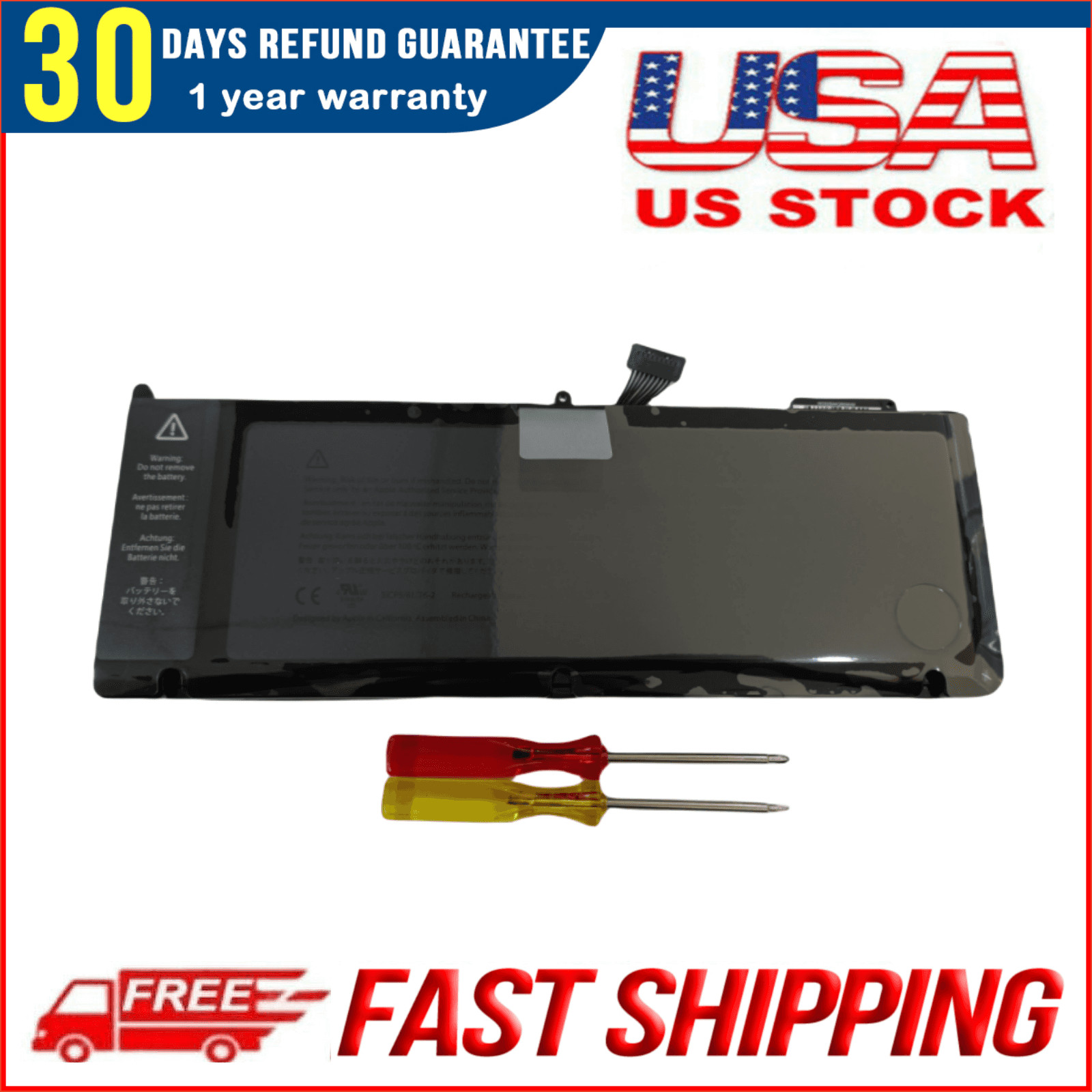 A1382 77.5Wh Genuine Battery For MacBook Pro 15" A1286 Early /Late 2011 Mid 2012