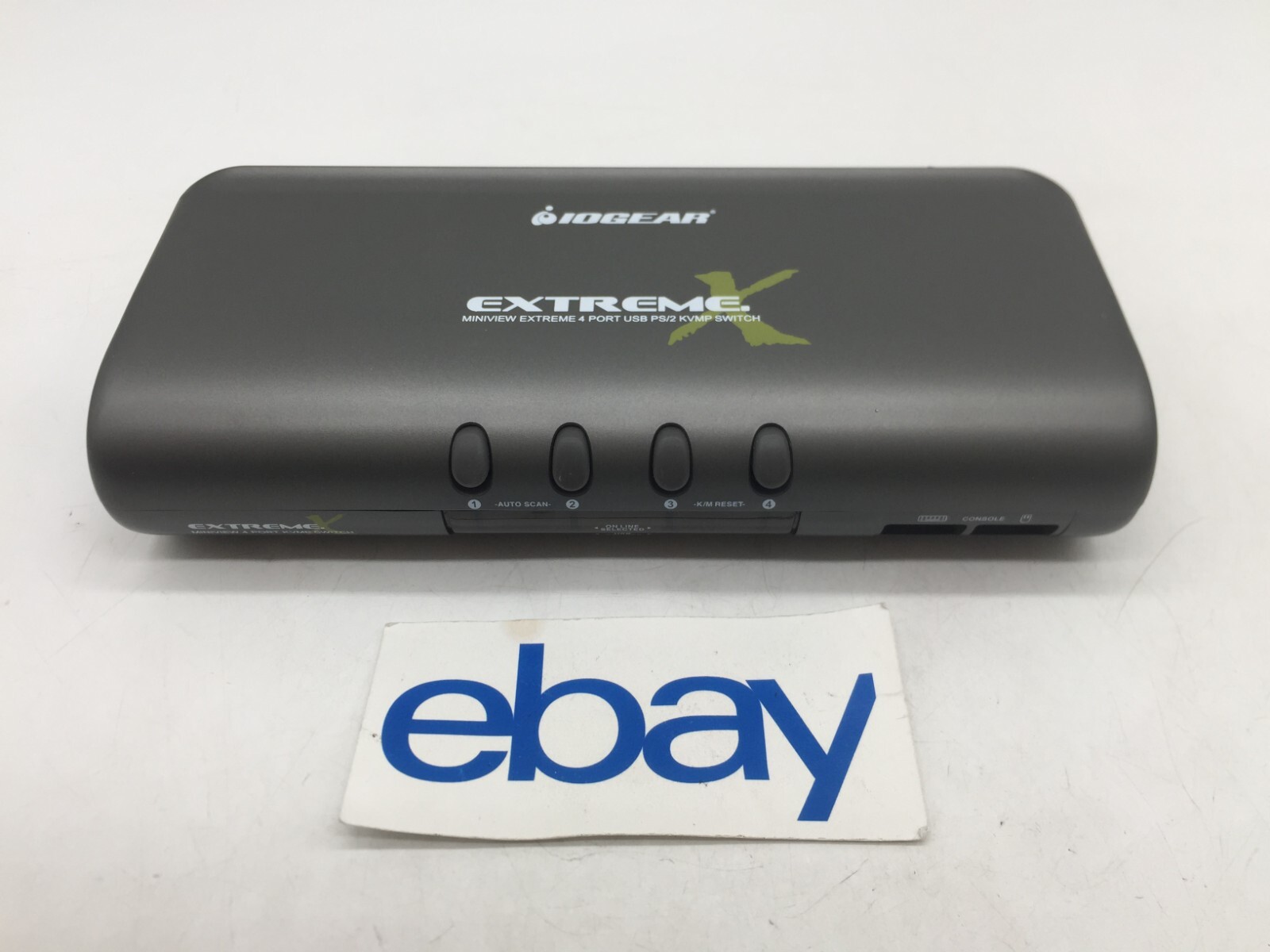 IOGEAR GCS1734 4 Port MiniView  USB KVMP Switch FREE S/H