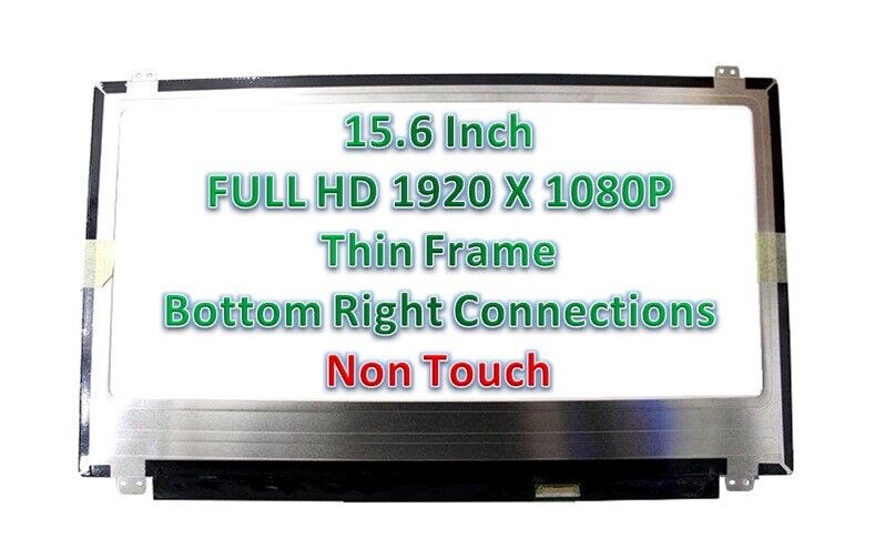 HP 819998-001 LCD Screen Matte FHD 1920x1080 Display 15.6\