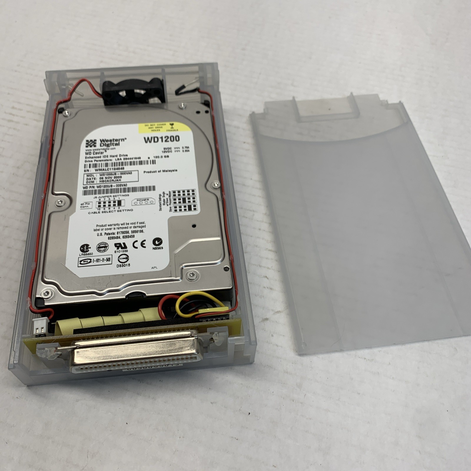 Western Digital 120GB Internal WD1200JB-00EVAO Enhanced IDE WD Caviar W Carry Ca