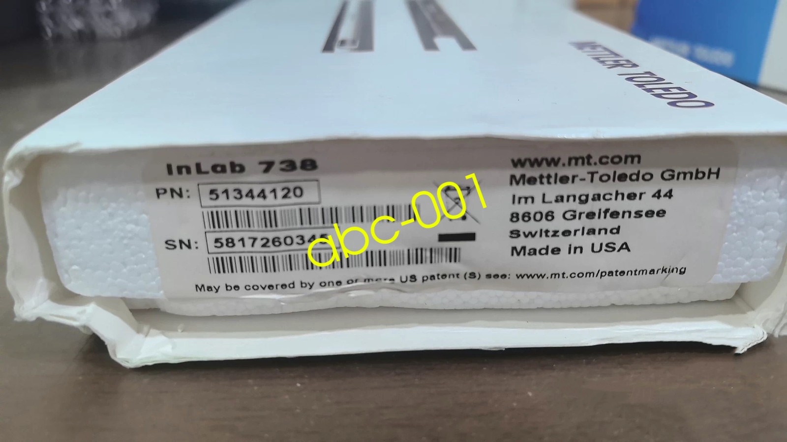 Mettler Toledo InLab738 51344120 Conductivity Electrode