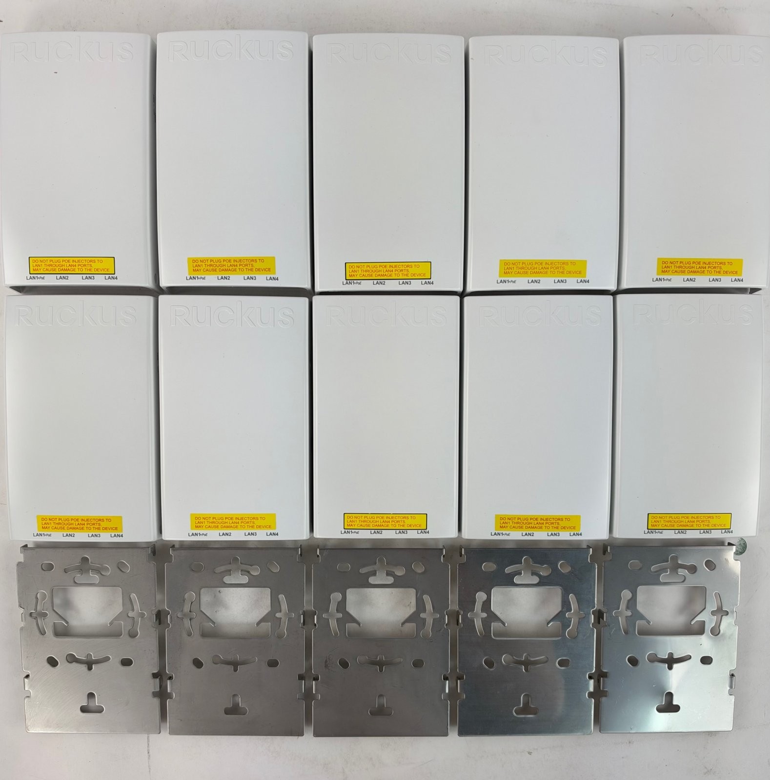 PACK OF 10- Ruckus Zoneflex H510 Wall Mount Access Point- 901-H510-US00 - Refurb