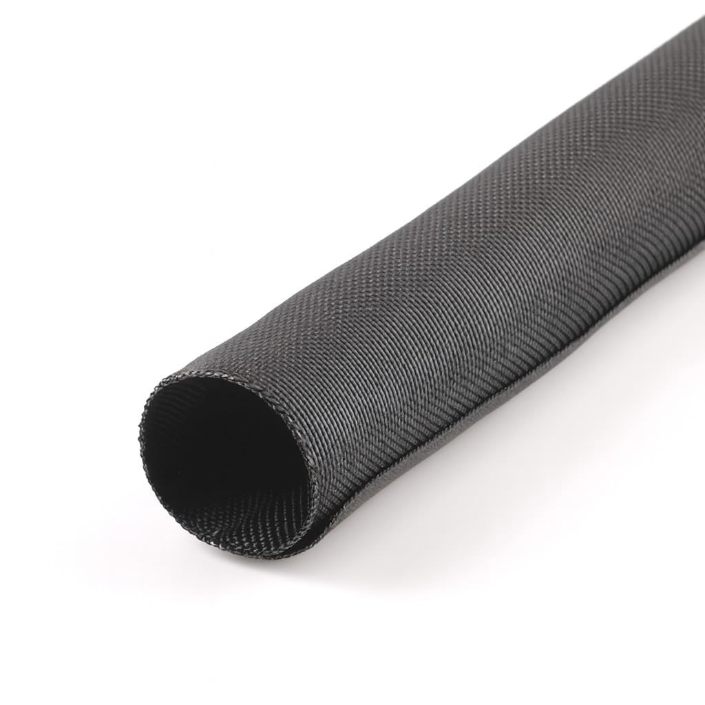 MGI SpeedWare Woven Mesh Split-Sleeve Wire Loom for High-Temperature Automoti...