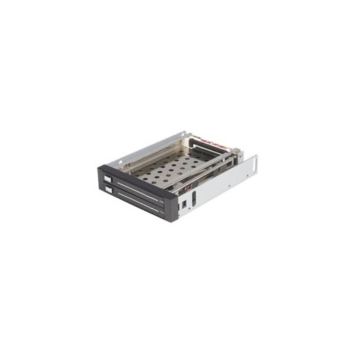 Startech HSB220SAT25B HARD DRIVE BAY MOBILE RACK DUAL 2.5IN SATA HDD SSD HOT SWA