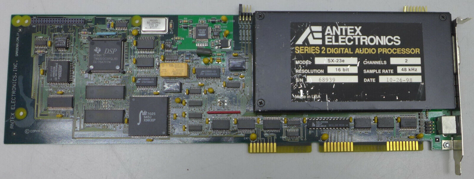 Antex Electronics SX-23e Series 2 Digital Audio Processor