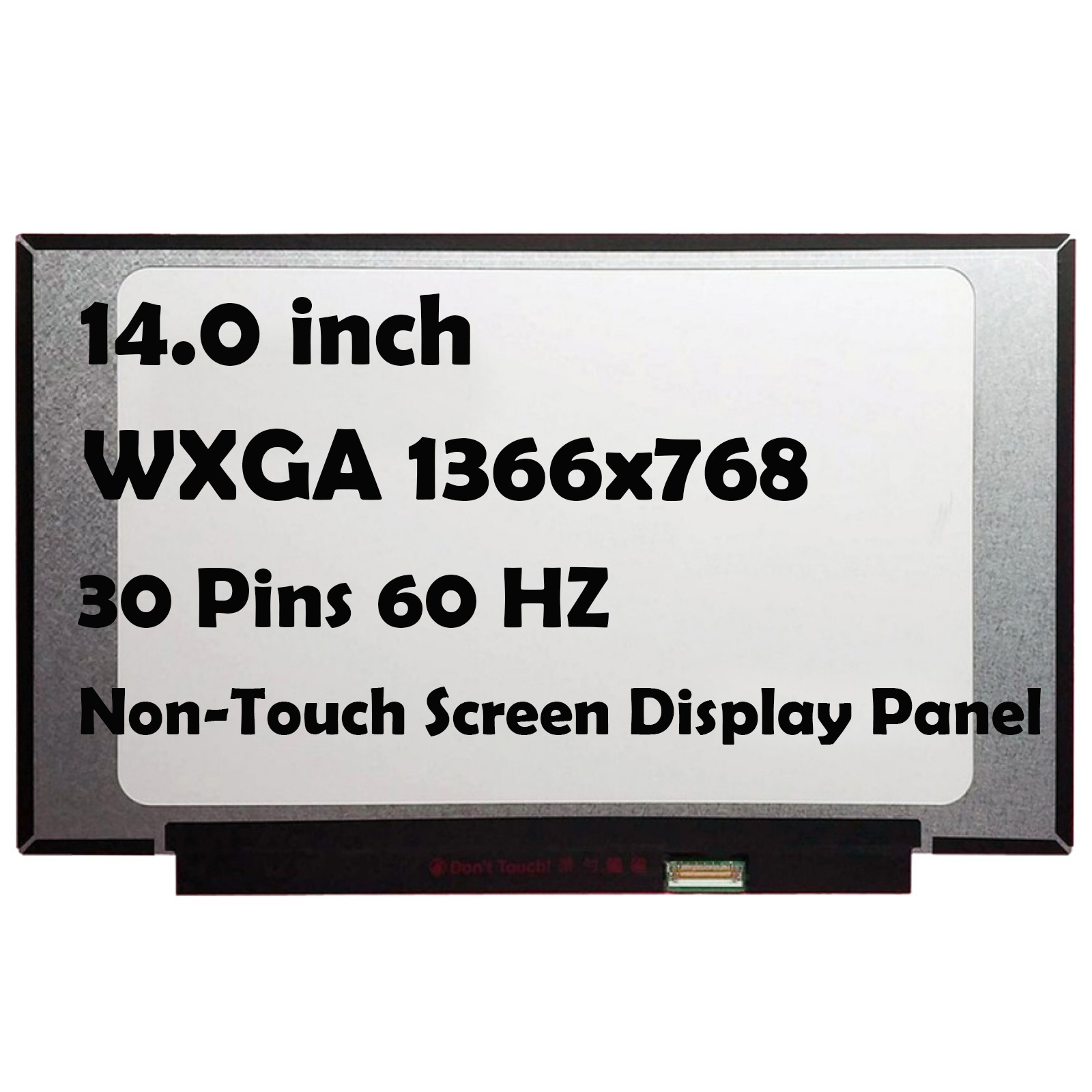 14" for HP 14-CF0010DS 14S-CF0008TU HD 30 Pin LCD Non-Touch Screen Display Panel