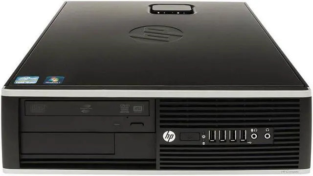 HP Compaq 8100 ELITE SFF PC Intel Core i5-650 @ 4GB RAM 500GB HDD Windows 7 Pro