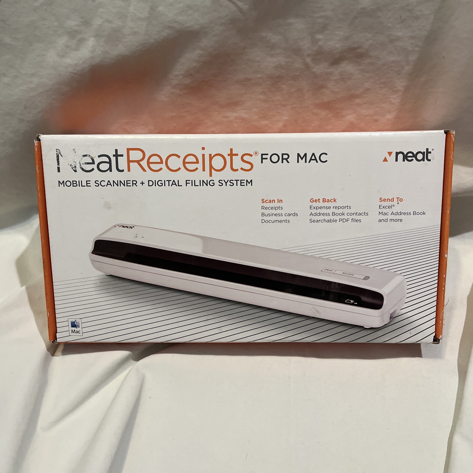 Neat Receipts For Mac Mobile Scanner + Digital Filing System Model NM100