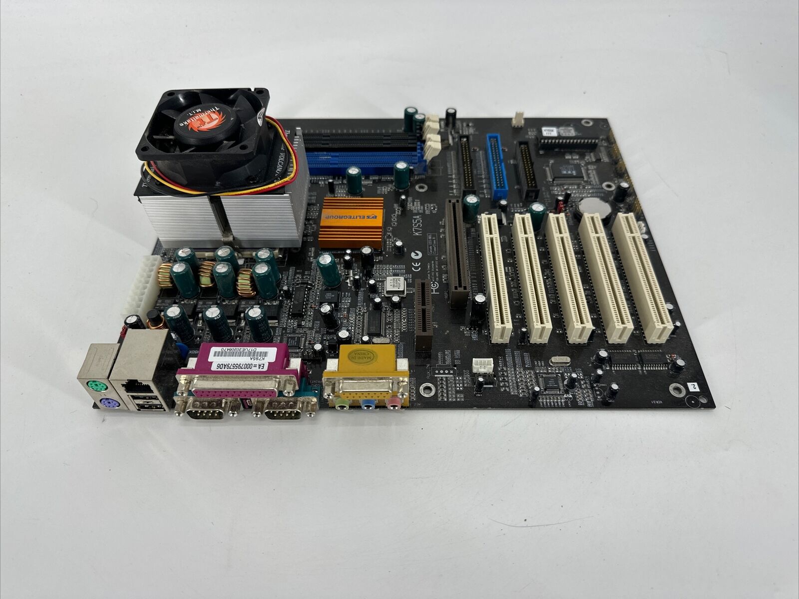 ECS  K7S5A Pro V5.0 Athlon XP Socket A Motherboard AGP Universal Voodoo Support