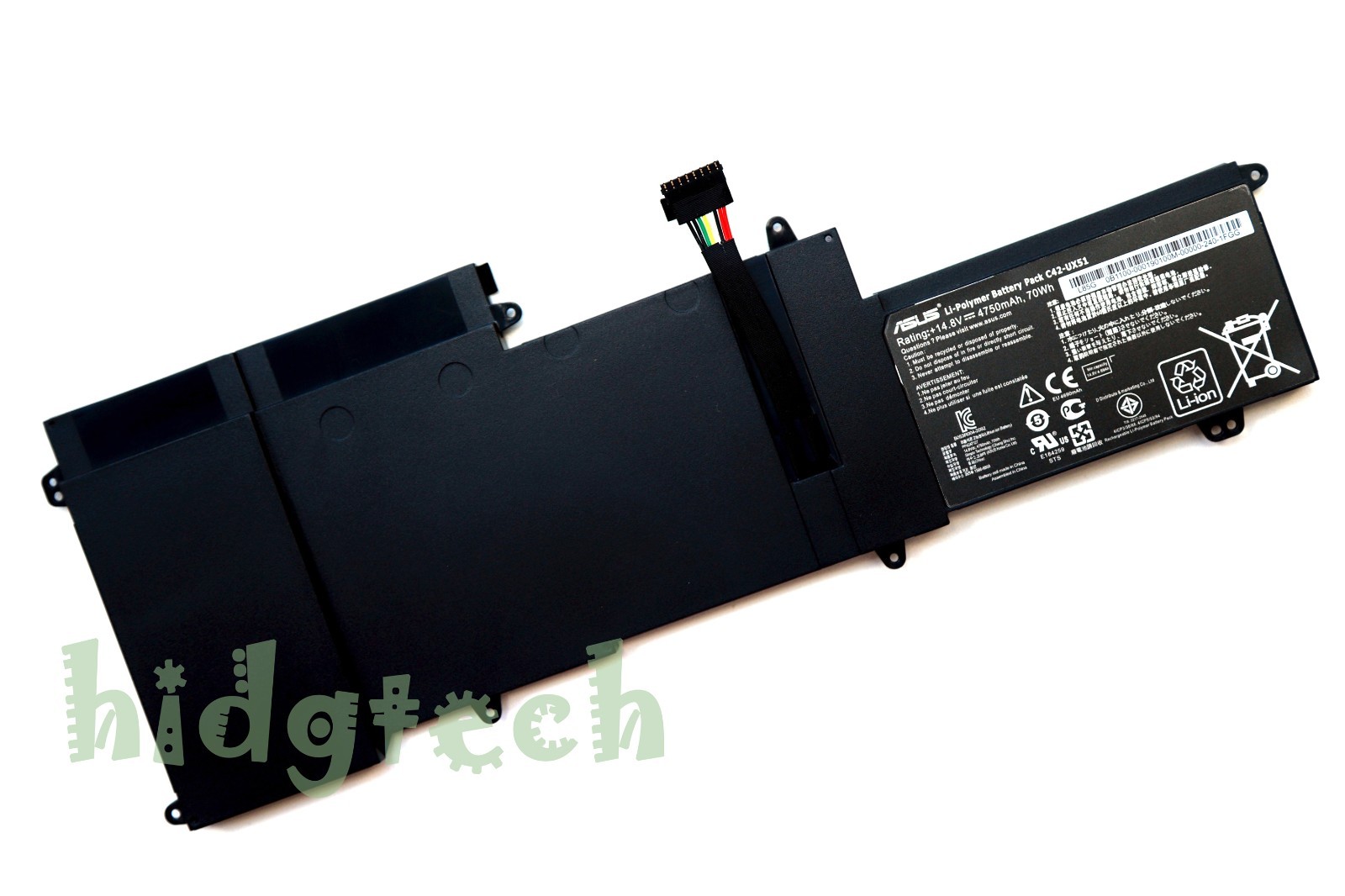 New Original C42-UX51 Battery for ASUS Zenbook UX51 UX51VZ UX51VZA U500VZ BX51VZ