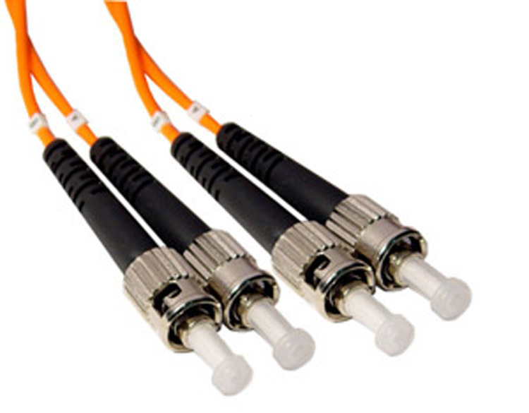 5 PACK LOT 15m ST-ST Duplex 62.5/125 OM1 Multimode Fiber Patch Cable Orange 50FT