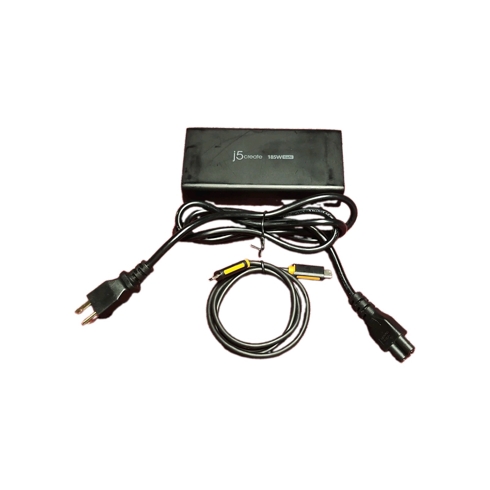 Genuine j5create 185W USB-C USB-A 3-Port GaN PD Multi-Port Charger JUP37185