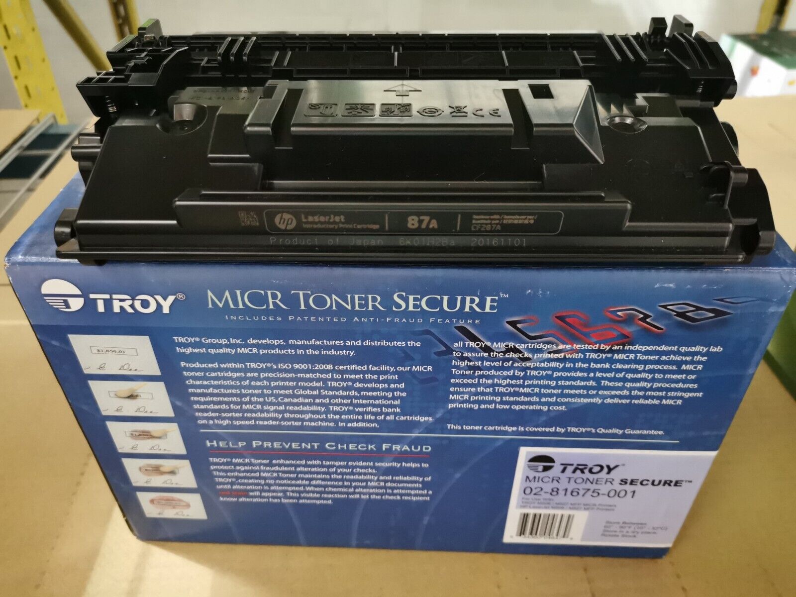 Troy Micr Toner 02-81675-001 (Open Box)