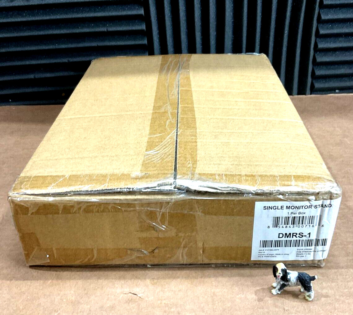 ErgoTech Single Monitor Desk Stand DMRS-1 ❤️️✅❤️️ NEW FACTORY SEALED ❤️️✅❤️️