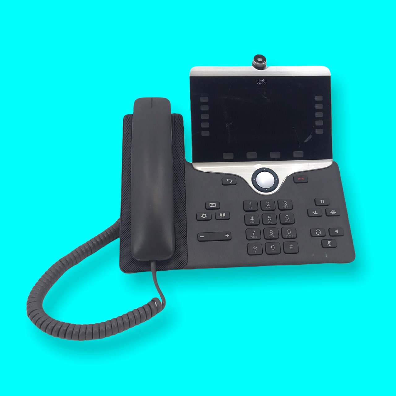 Cisco CP-8865 HD VOIP Video Conferencing IP Phone w/Camera #U3016