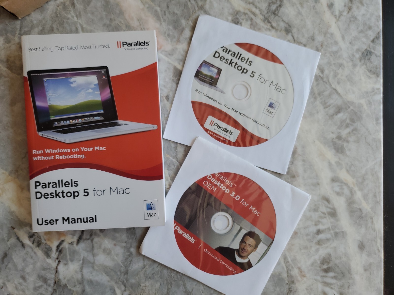 Parallels Desktop 3.0 & 5 for Mac Software - Run Windows On your Mac NoRebooting