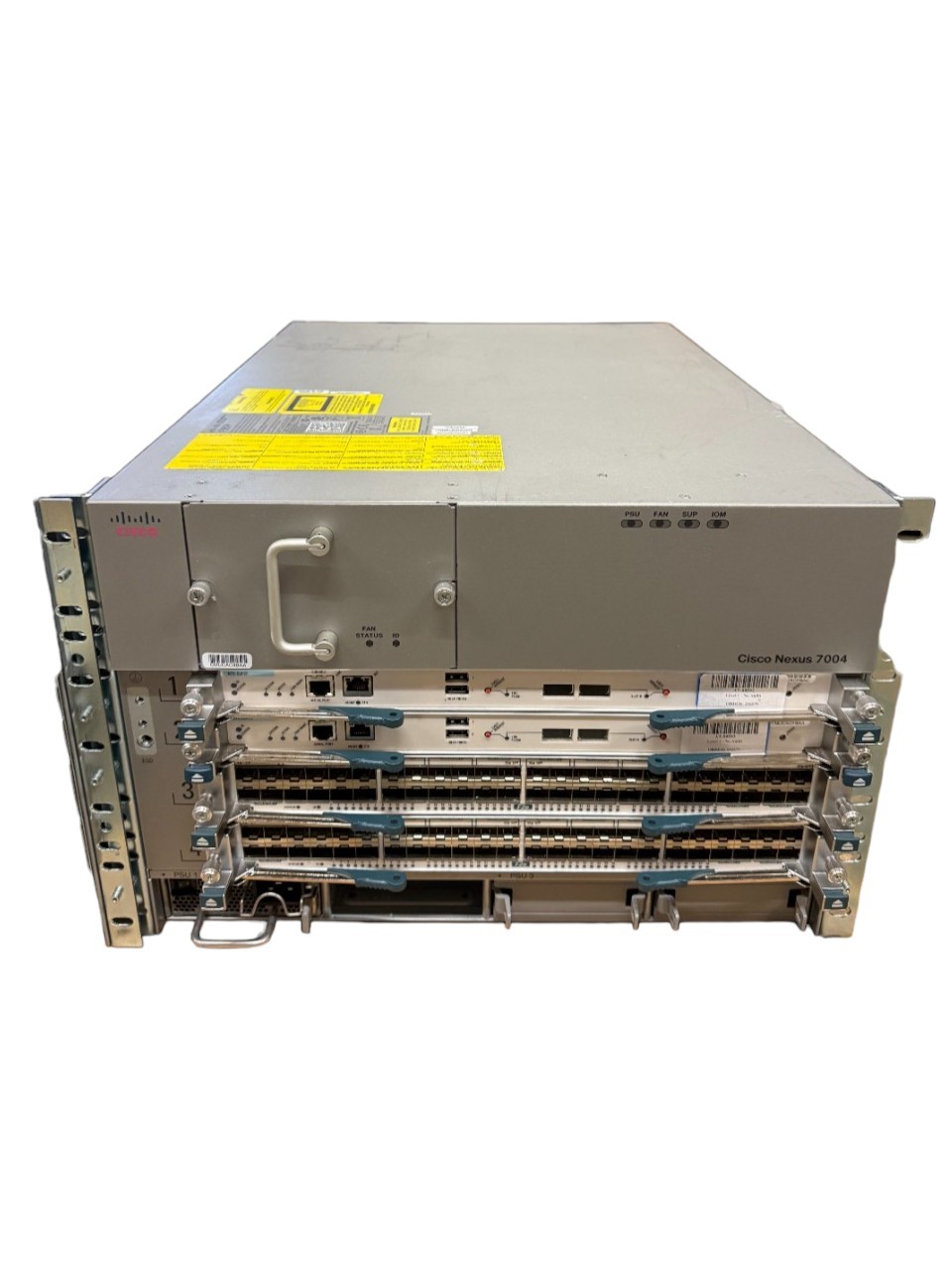 Cisco N7K-C7004 V01 W/ 2x N7K-F248XP-25E 2x N7K-SUP2E 7U Switch