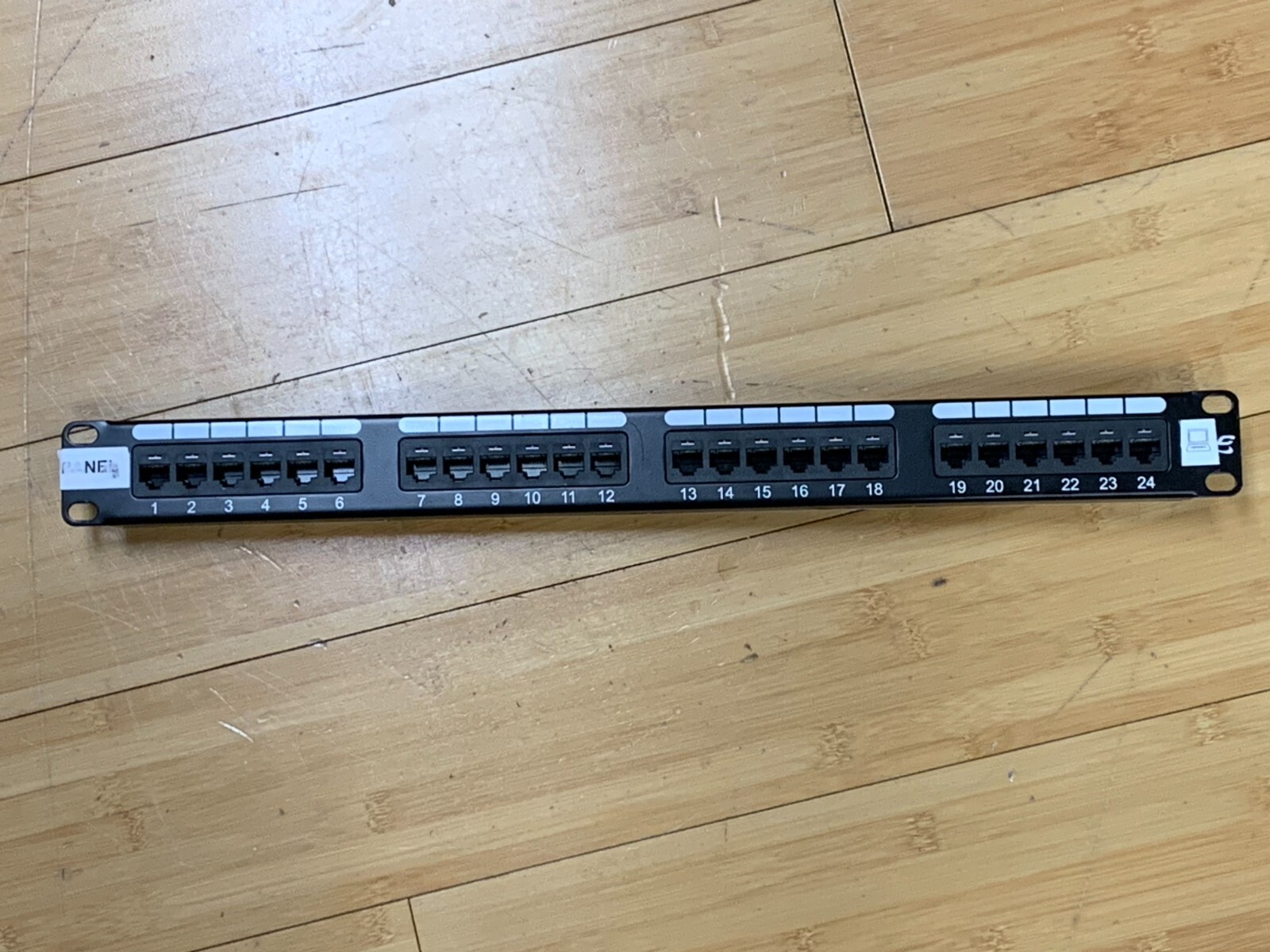 ICC-ICMPP02460 PATCH PANEL, CAT 6, 24-PORT, 1 RMS by ICC (Free Shipping)