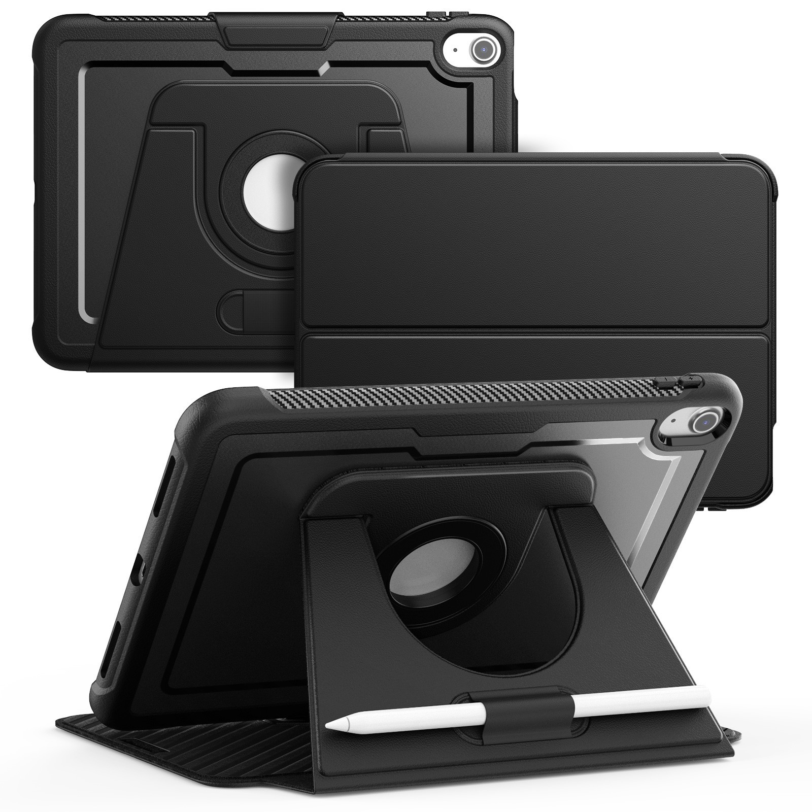 Durable iPad 11-inch (A16) 11th/10th Generation with Rotating Magnetic Stand
