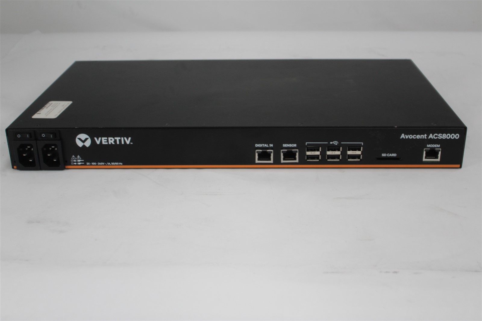 Vertiv Avocent ACS8000 8-Port Console Server AC Power Supply ACS8008MDAC-400