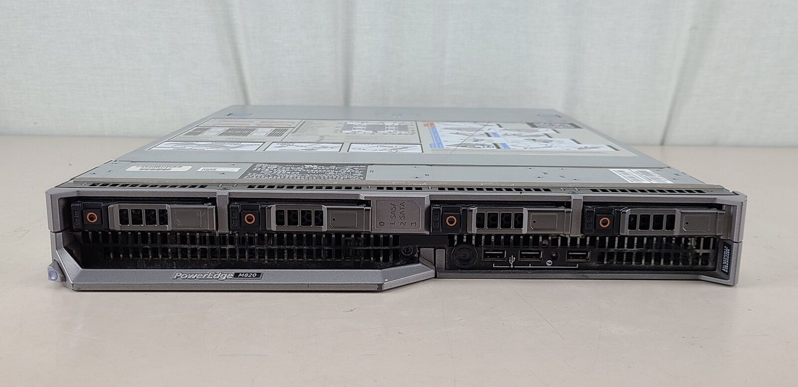 Dell PowerEdge M820 Server 4x E5- 4657L v2 48C 192GB RAM 2x 10GBe