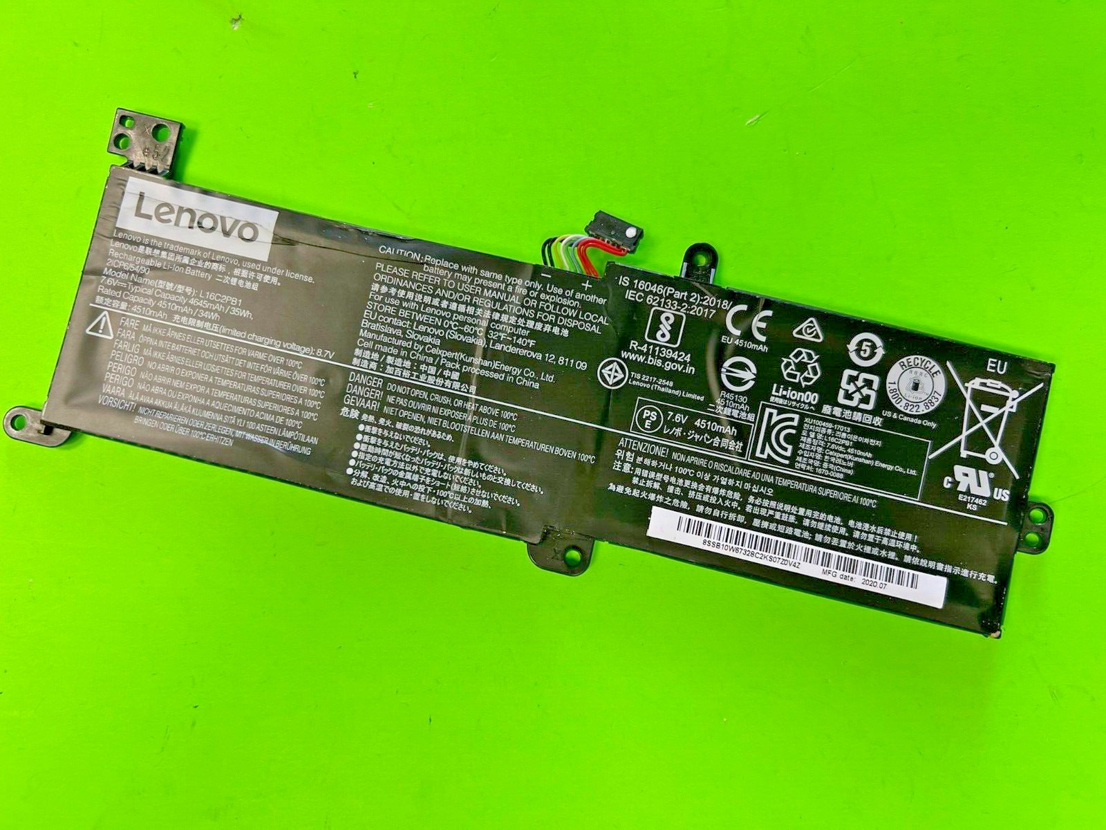 L16C2PB2 Genuine L16M2PB1 Battery for Lenovo-IdeaPad320 Series L16L2PB2 L16L2PB1