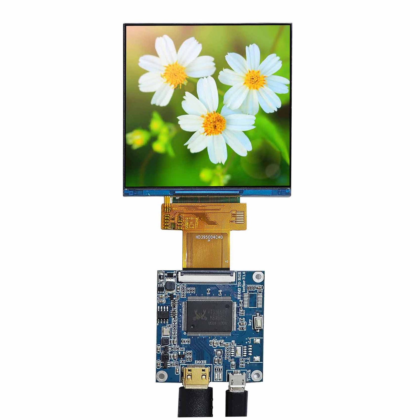 HD LCD Controller Board With 3.95inch 4inch VS395004C40 720X720 LCD Screen