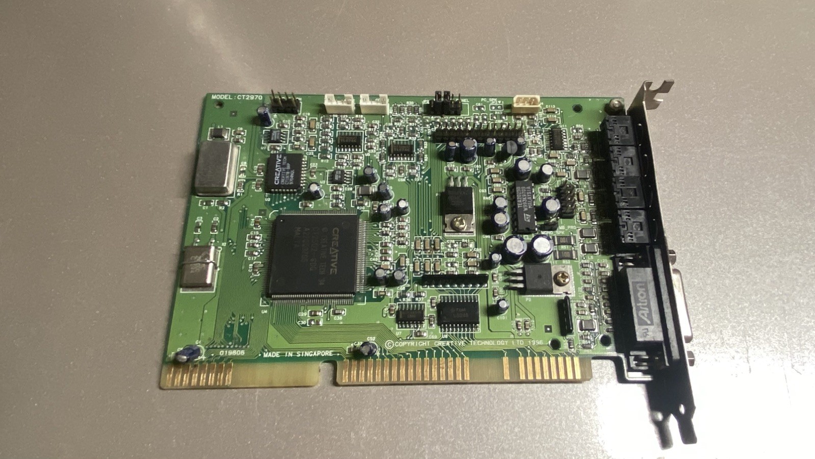 CREATIVE CT2970 HP SOUND BLASTER 16 ISA SOUND CARD Dos Retro Vintage 