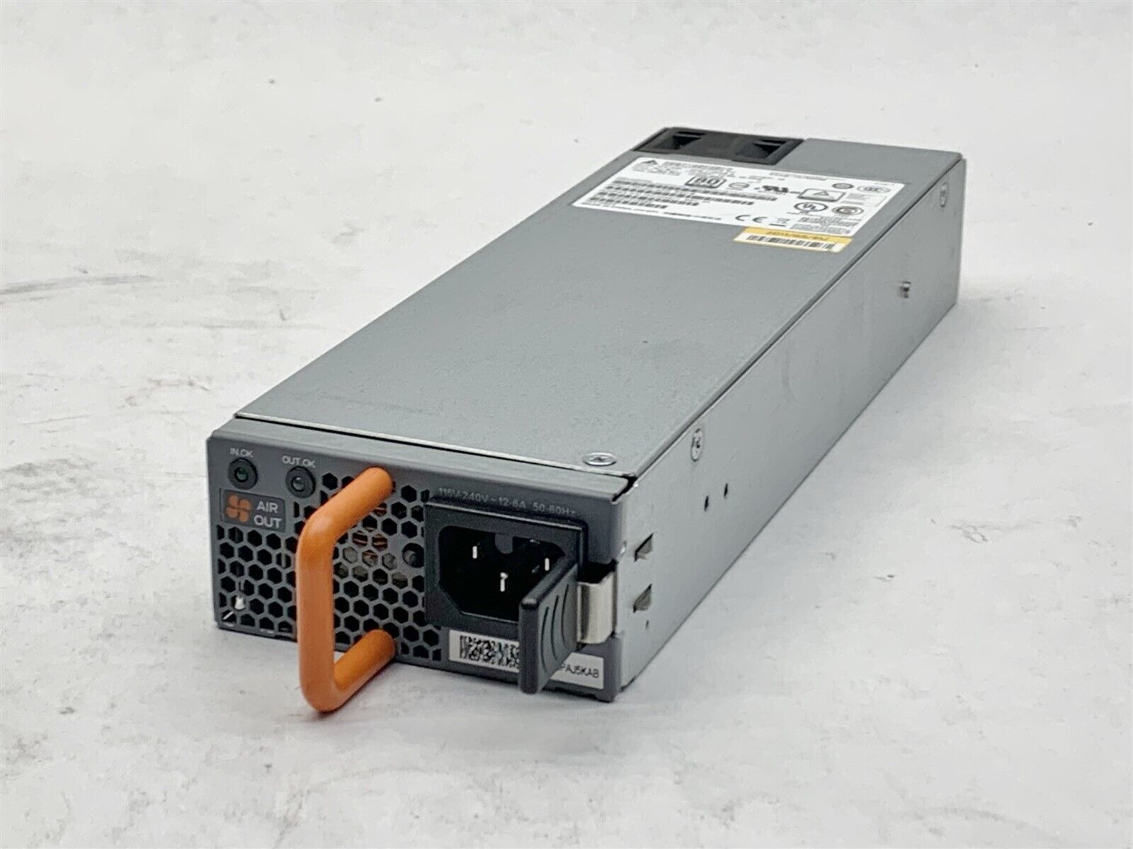Juniper JPSU-1100-AC-AFO 1100W AC Power Supply 740-046871 for EX4300 Switch