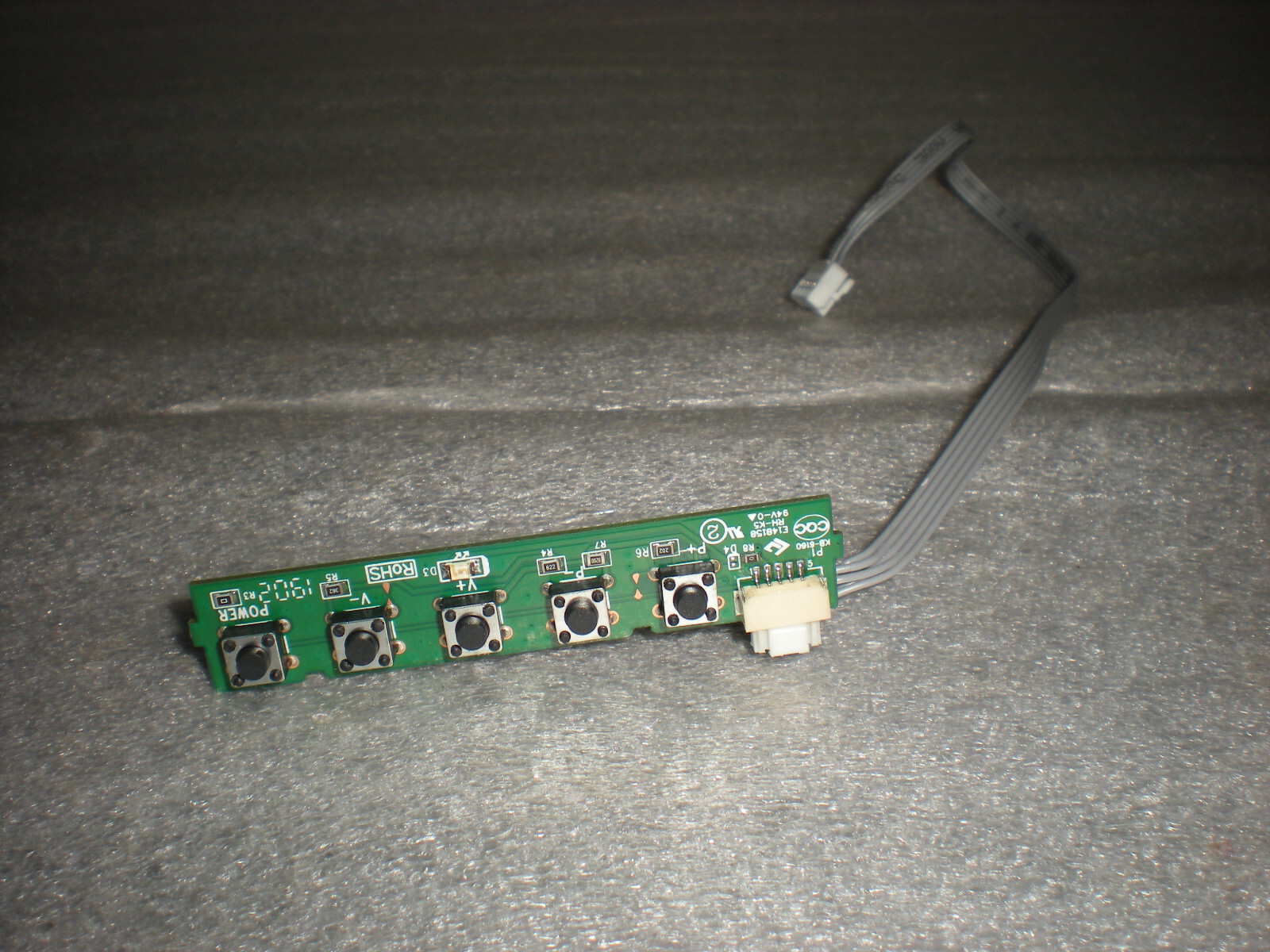 OEM ONN ONA24HB19T01 24" Monitor Power Button Control Board 40-22M170-FBC2LG