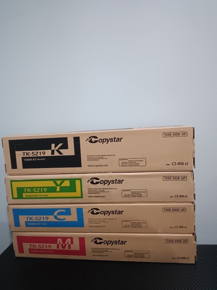 Copystar TK-5219 Toner Cartridges Set