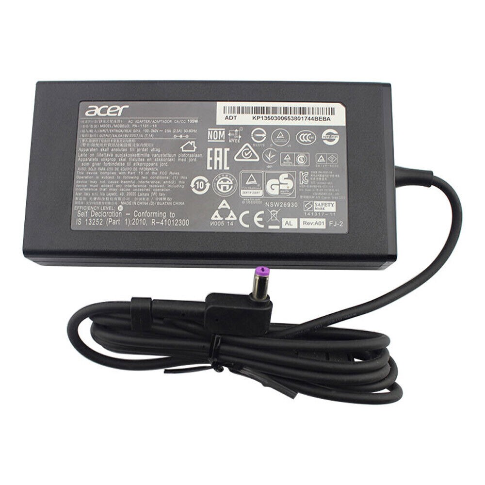 New OEM Power Supply ADP-135KB for Acer Nitro 5 AN515-53-55G9 AN515-53-52FA