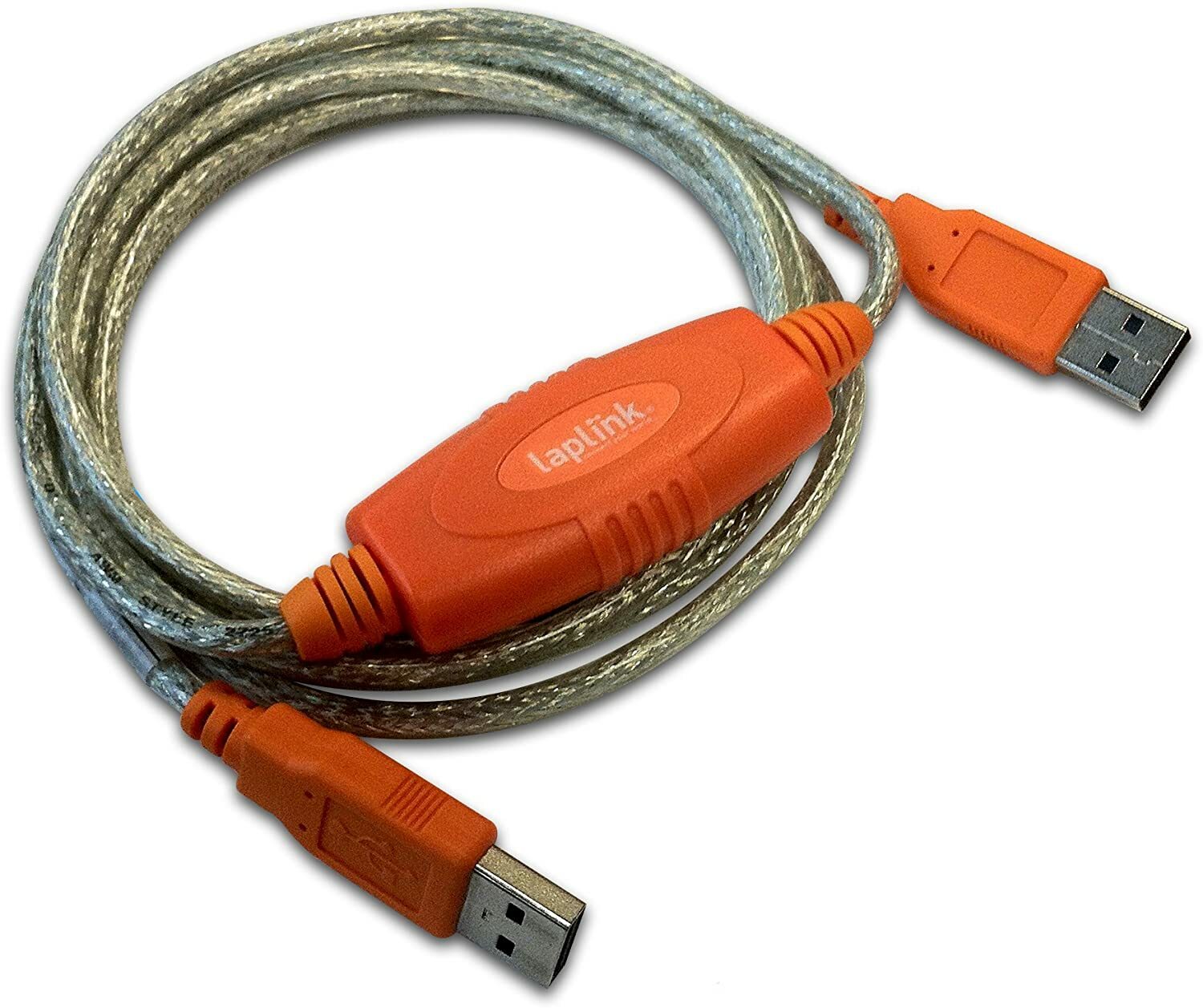 Laplink USB 6' USB 2.0 High-Speed Easy Transfer Cable for PC Mover Software