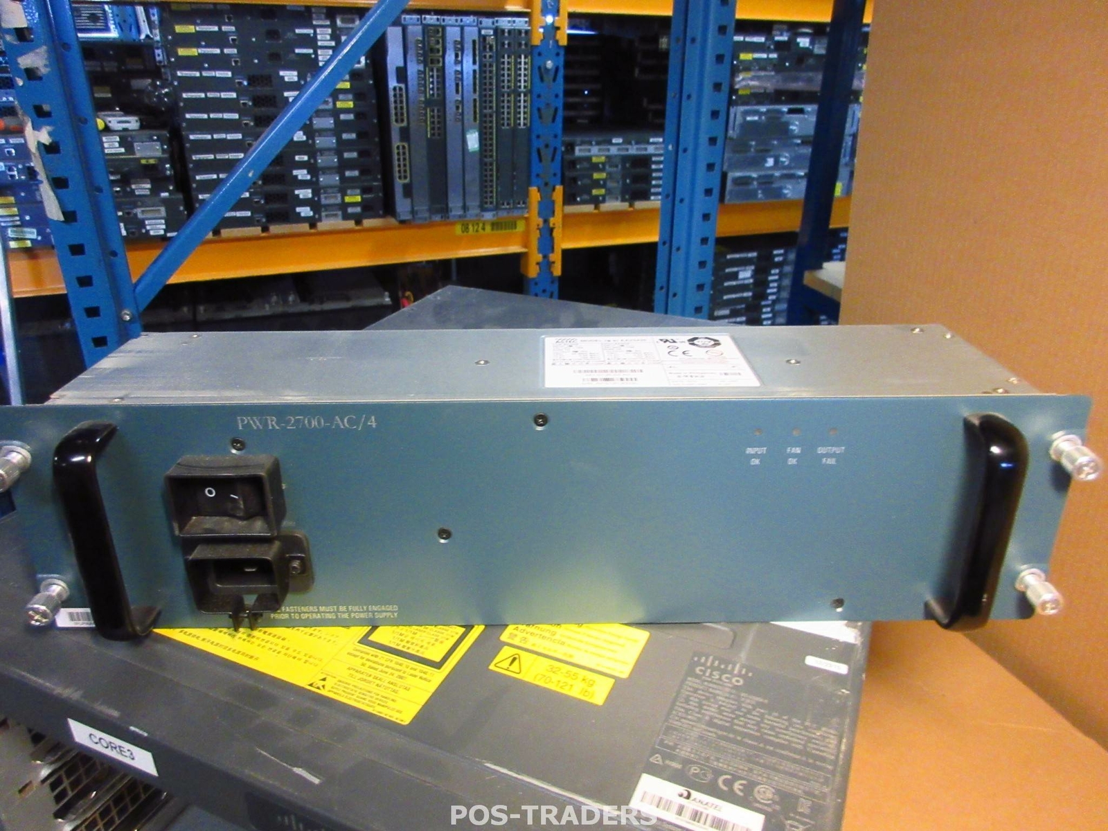 Cisco Power Supply PWR-2700-AC/4 V03 2700W Catalyst PULLED FROM CISCO WS-C6504-E