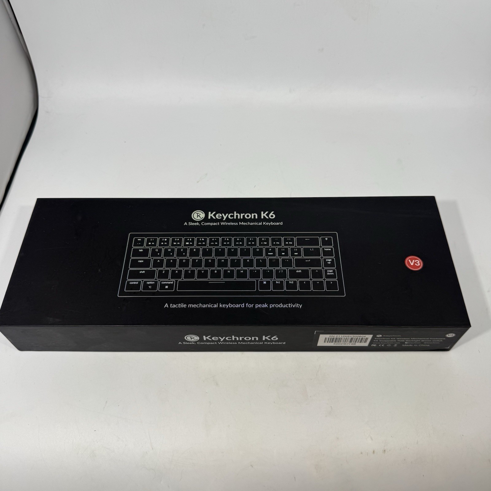 Keychron K6 Wireless Mechanical Keyboard Swappable RGB Backlight