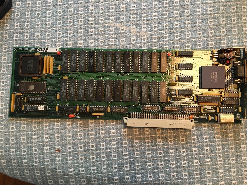 Personal Computer Peripherals Corporation (PCPC) Macintosh NuBus Video Card