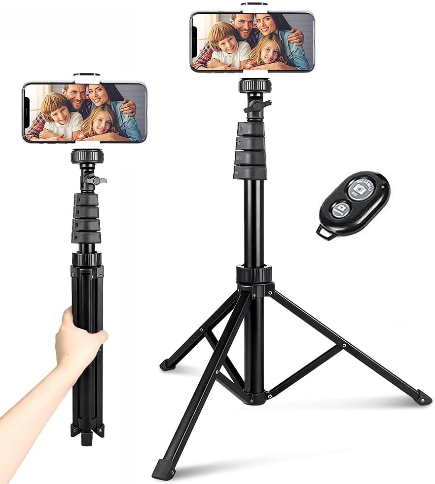 For Galaxy S23/S24/S25/Plus/Ultra/Edge - Tripod Selfie Stick Wireless Monopod