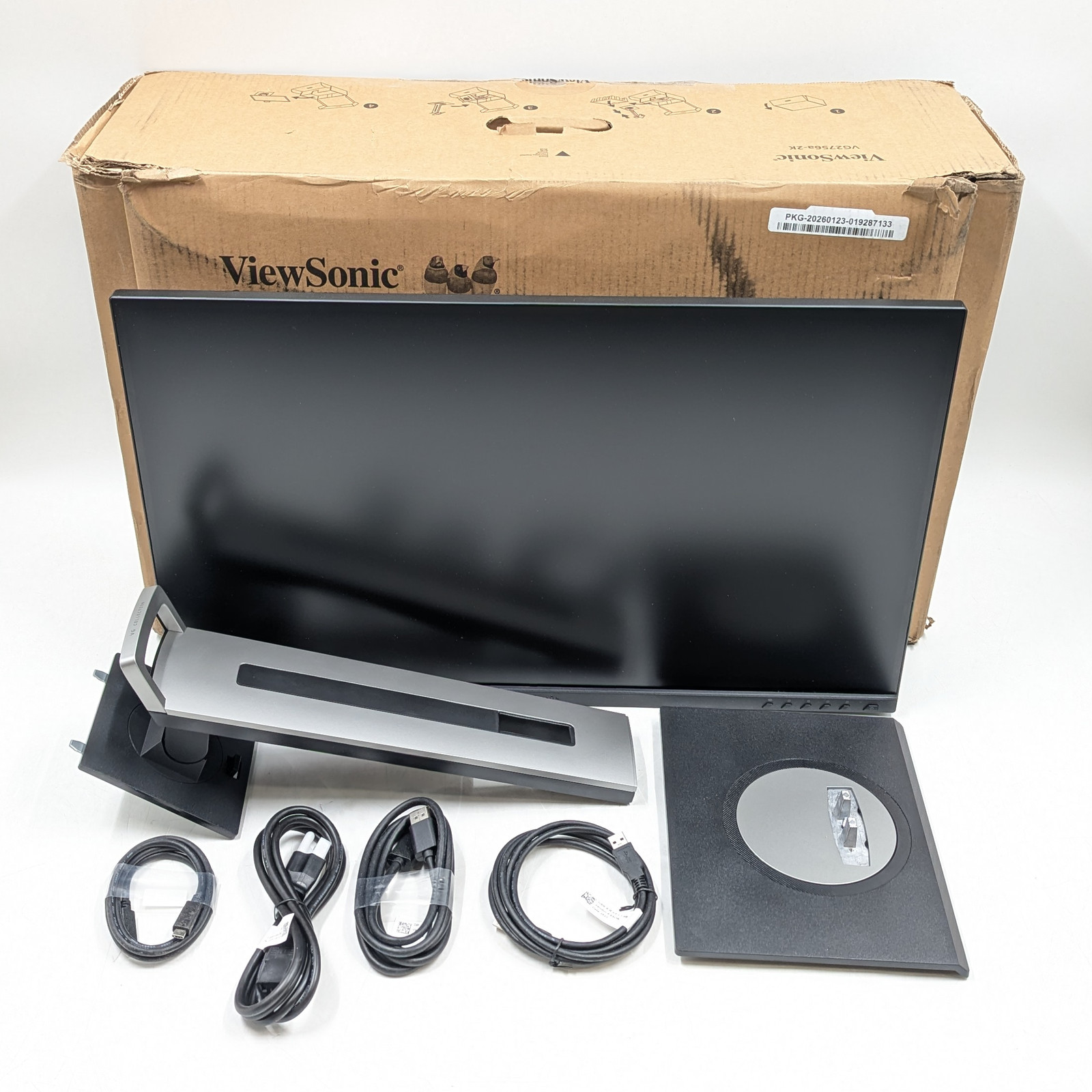 ViewSonic Docking Monitor 27" 2560 x 1440 60Hz 5ms IPS LCD (VG2756A-2K) Black
